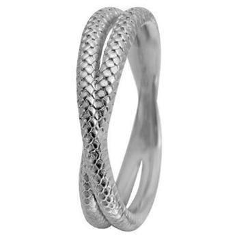 Christina Collect silver collecting ring - Twin Snake